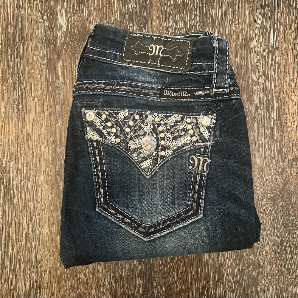 Miss Me Signature Skinny Denim Jeans Size 26